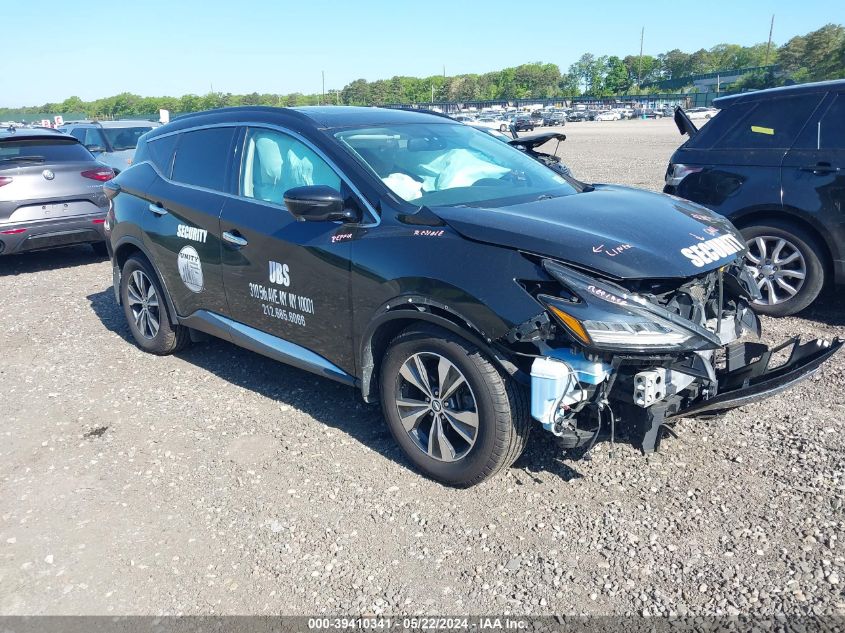 2019 Nissan Murano Sv VIN: 5N1AZ2MS5KN134568 Lot: 39410341