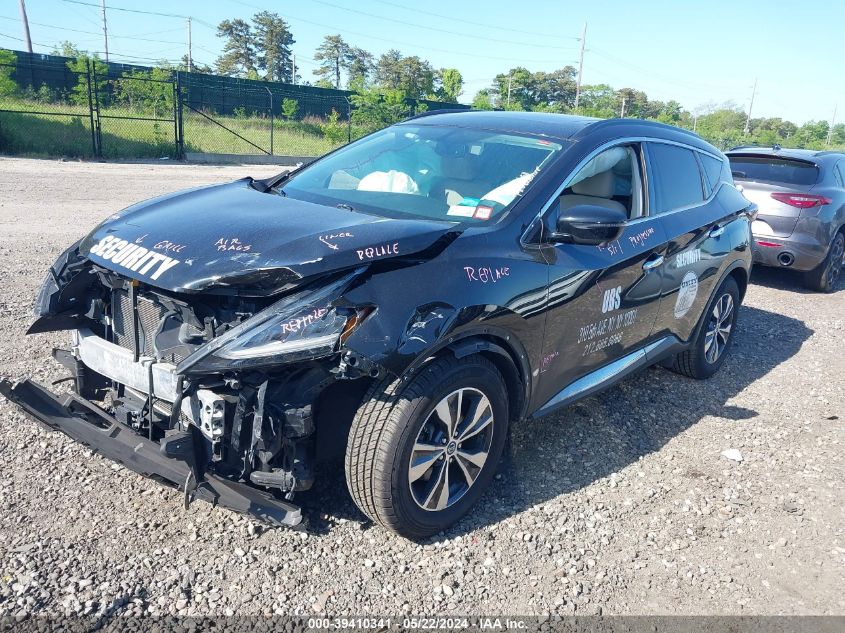 2019 Nissan Murano Sv VIN: 5N1AZ2MS5KN134568 Lot: 39410341