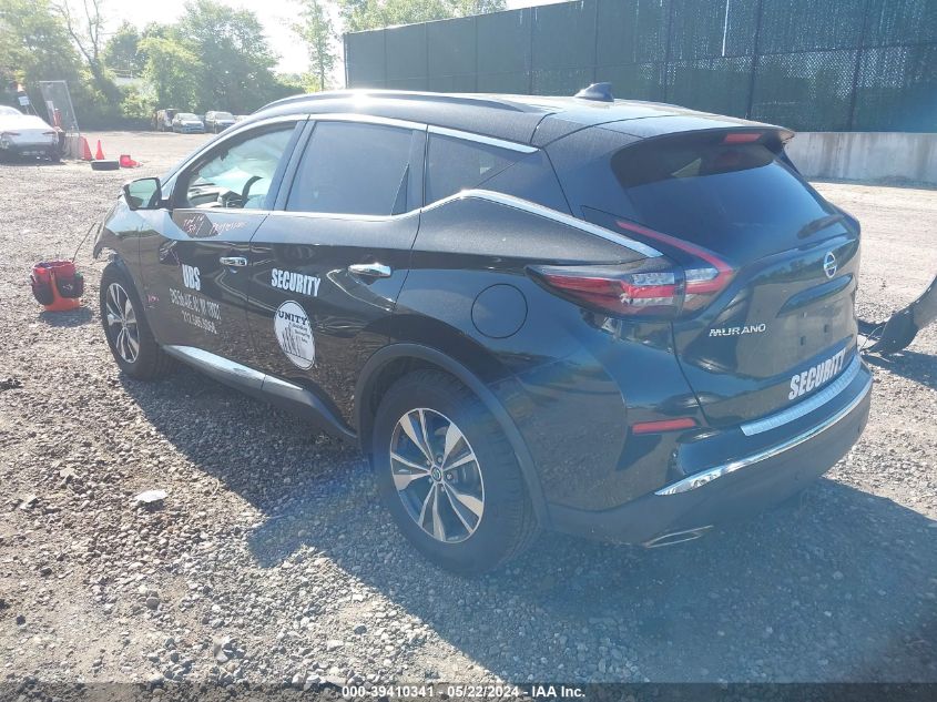 2019 Nissan Murano Sv VIN: 5N1AZ2MS5KN134568 Lot: 39410341