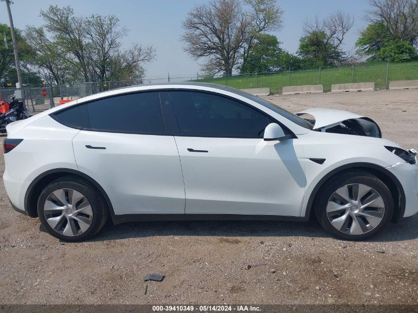 2023 Tesla Model Y Awd/Long Range Dual Motor All-Wheel Drive VIN: 7SAYGDEE9PF805312 Lot: 39410349