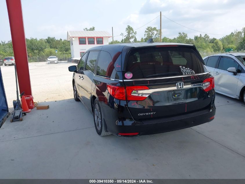 2018 Honda Odyssey Ex-L VIN: 5FNRL6H74JB095197 Lot: 39410350