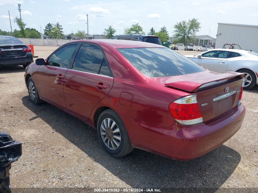 2005 Toyota Camry Le VIN: 4T1BE32K65U063903 Lot: 39410363