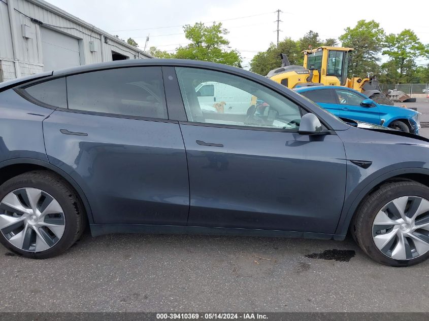 2022 TESLA MODEL Y LONG RANGE DUAL MOTOR ALL-WHEEL DRIVE - 7SAYGDEE9NF447335