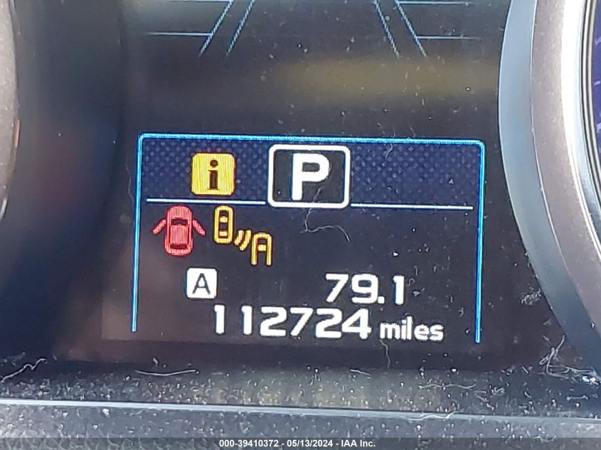 2015 Subaru Outback 2.5I Limited VIN: 4S4BSBNC5F3326591 Lot: 39410372