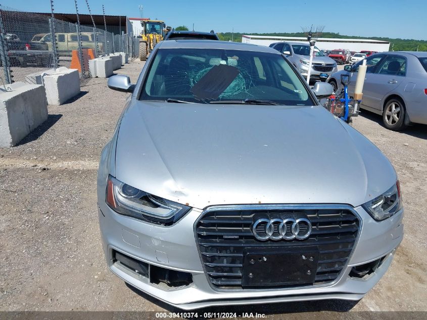 2014 Audi A4 2.0T Premium VIN: WAUFFAFLXEN006461 Lot: 39410374