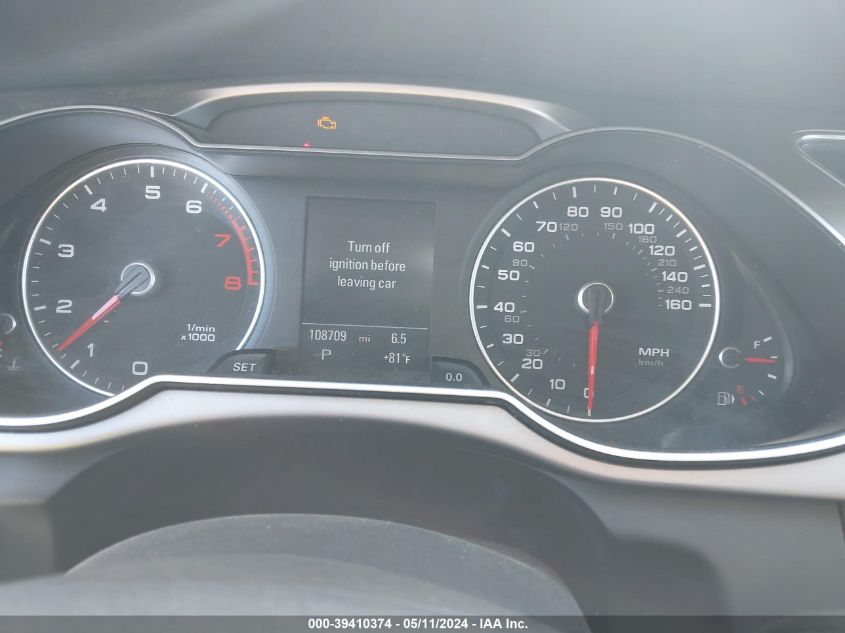 2014 Audi A4 2.0T Premium VIN: WAUFFAFLXEN006461 Lot: 39410374