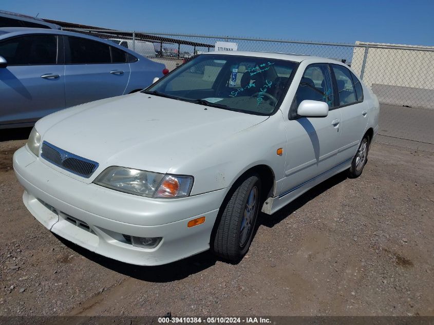 1999 Infiniti G20 Standard/Touring VIN: JNKCP11AXXT019636 Lot: 39410384