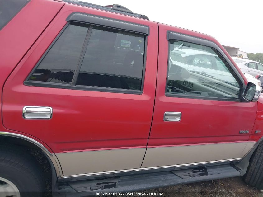 1995 Isuzu Rodeo S/Ls VIN: 4S2CG58V9S4336977 Lot: 39410386