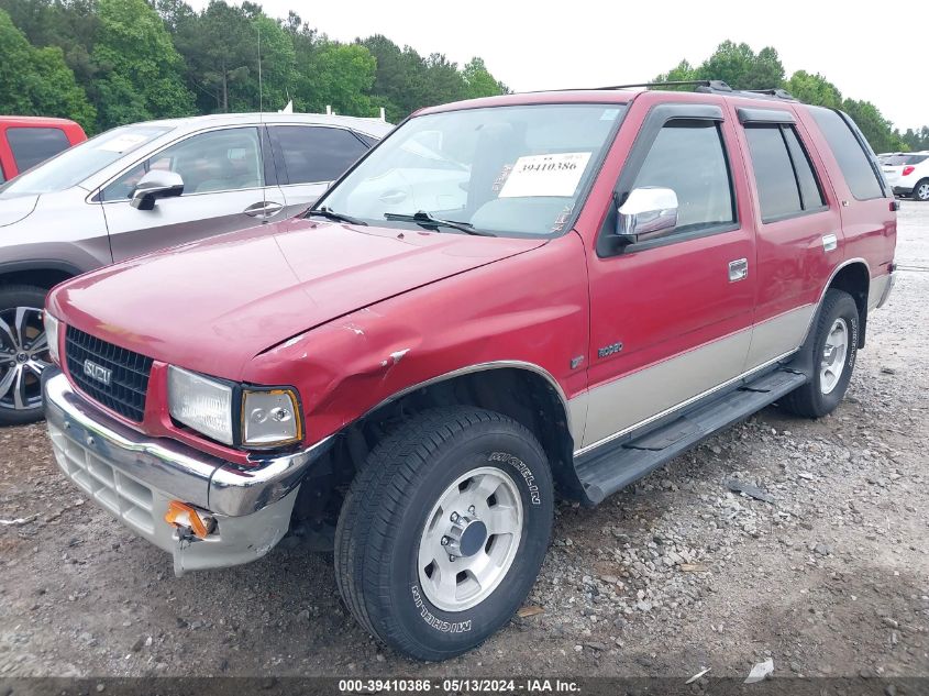 1995 Isuzu Rodeo S/Ls VIN: 4S2CG58V9S4336977 Lot: 39410386