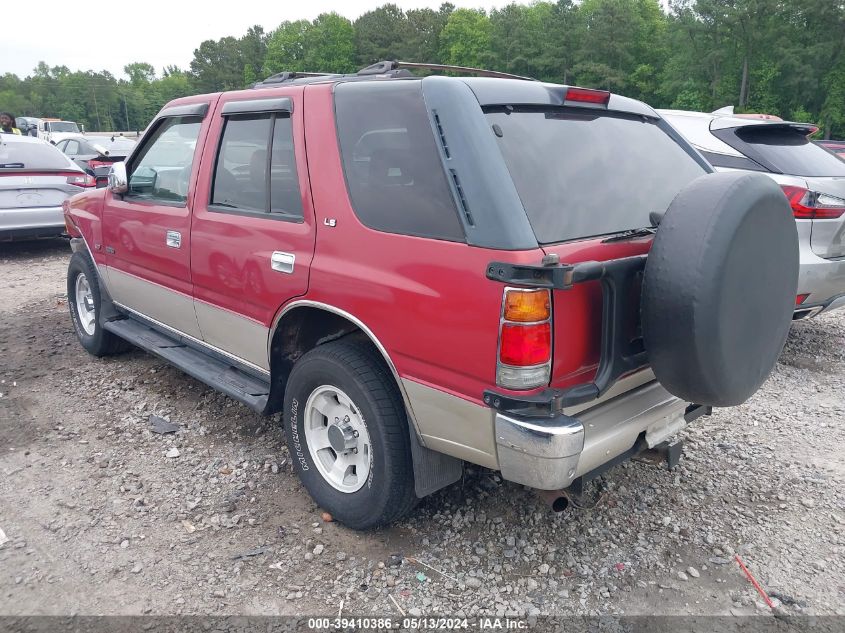 1995 Isuzu Rodeo S/Ls VIN: 4S2CG58V9S4336977 Lot: 39410386