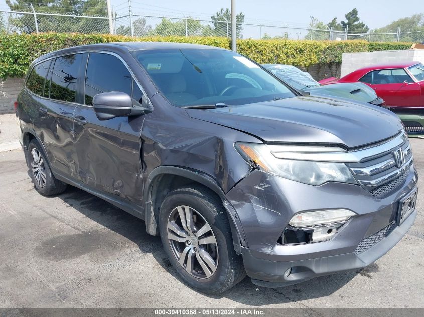 2017 Honda Pilot Ex VIN: 5FNYF5H37HB030736 Lot: 39410388