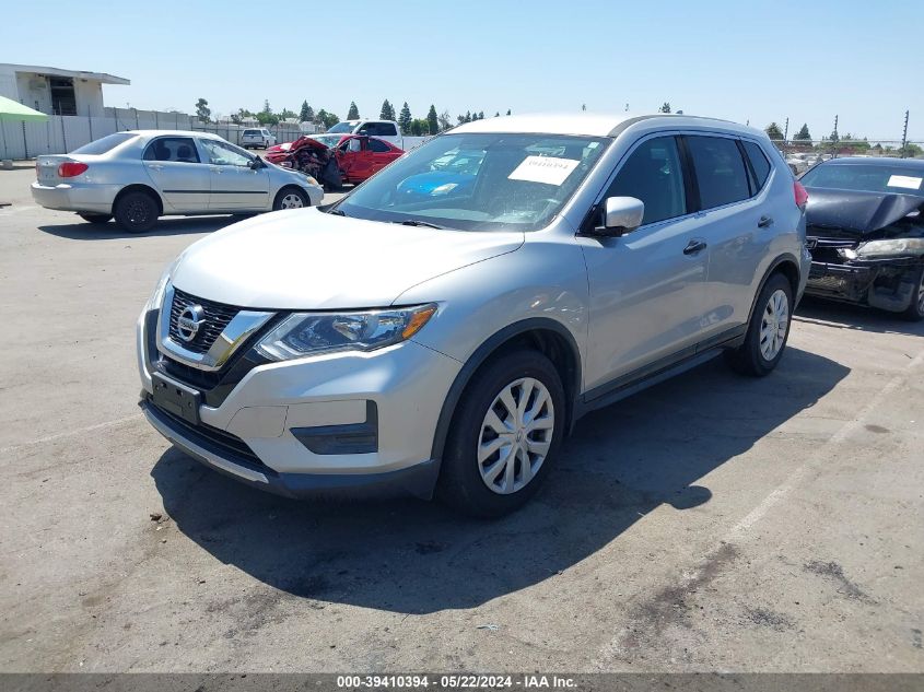 2017 Nissan Rogue S VIN: 5N1AT2MNXHC743770 Lot: 39410394