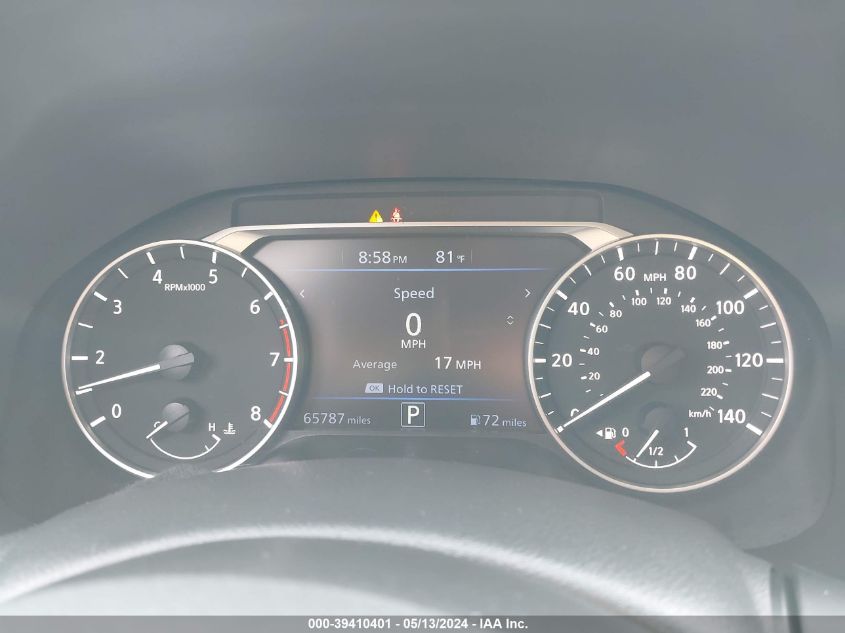 2022 Nissan Altima Sr Fwd VIN: 1N4BL4CV1NN387415 Lot: 39410401