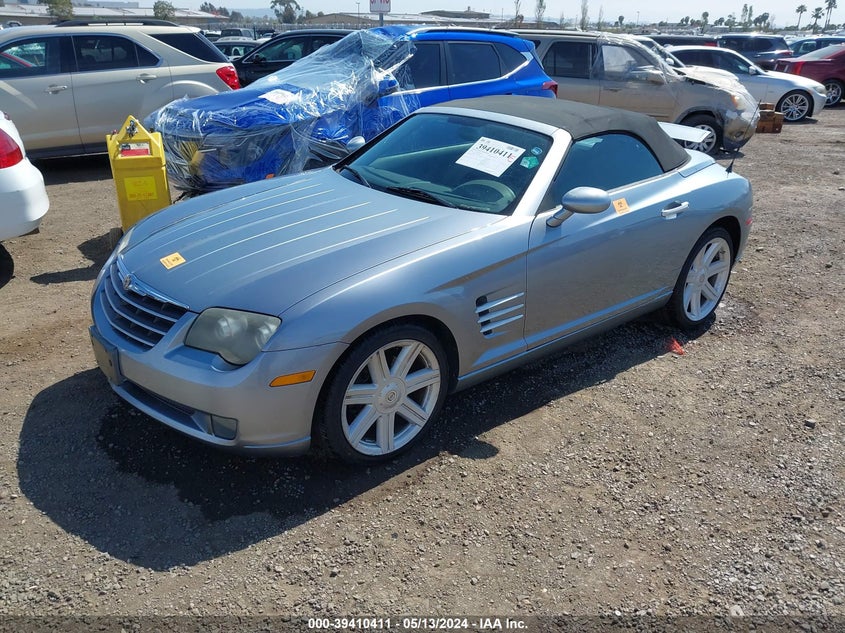 2005 Chrysler Crossfire Limited VIN: 1C3AN65L95X040432 Lot: 39410411