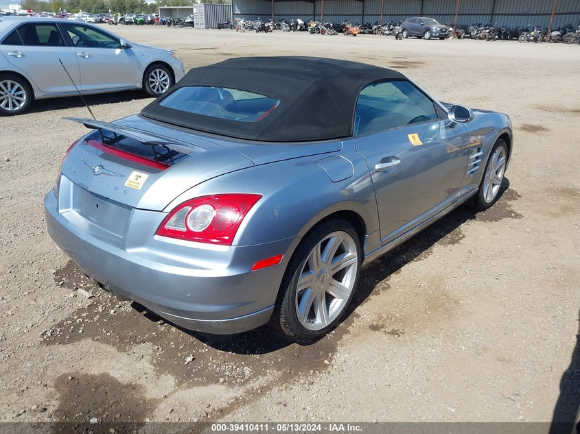 2005 Chrysler Crossfire Limited VIN: 1C3AN65L95X040432 Lot: 39410411