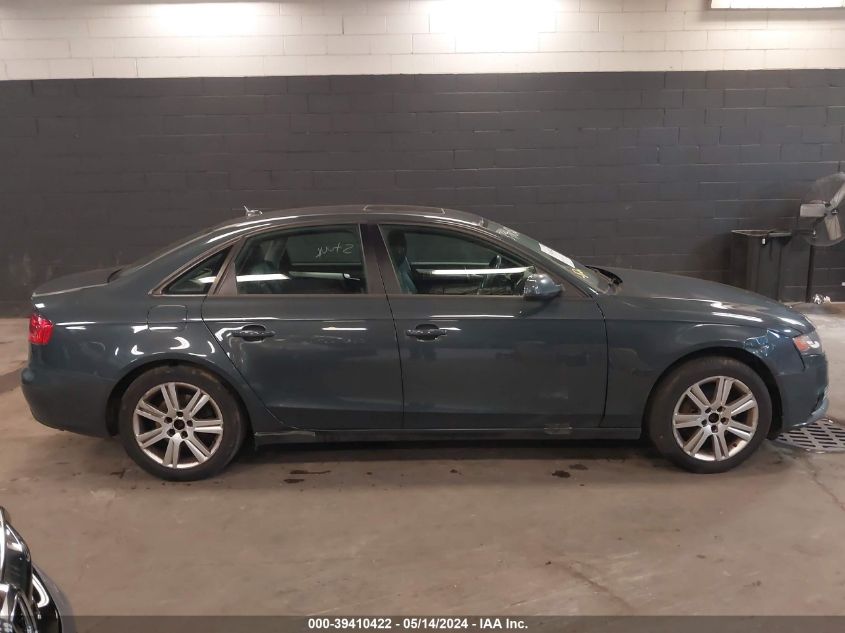 2011 Audi A4 2.0T Premium VIN: WAUBFAFL1BN024390 Lot: 39410422