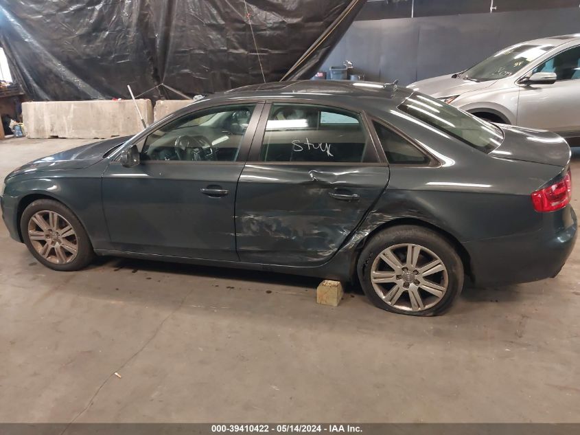 2011 Audi A4 2.0T Premium VIN: WAUBFAFL1BN024390 Lot: 39410422