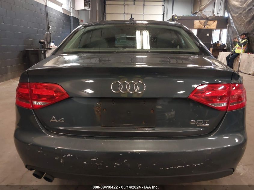 2011 Audi A4 2.0T Premium VIN: WAUBFAFL1BN024390 Lot: 39410422