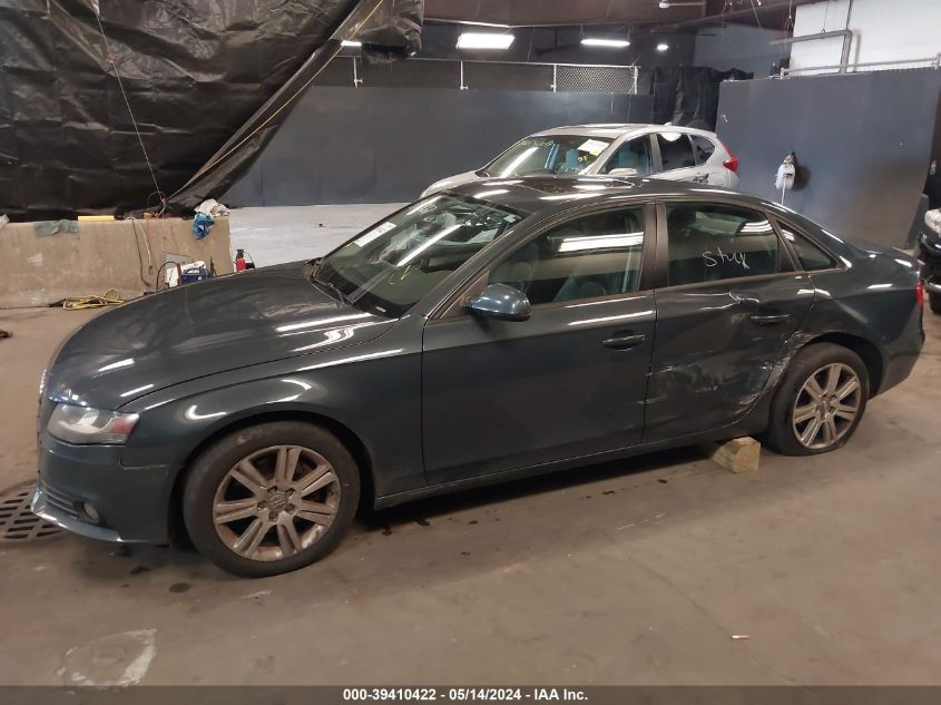 2011 Audi A4 2.0T Premium VIN: WAUBFAFL1BN024390 Lot: 39410422