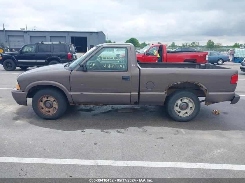 2000 GMC Sonoma Sls VIN: 1GTCS1449Y8147201 Lot: 39410432