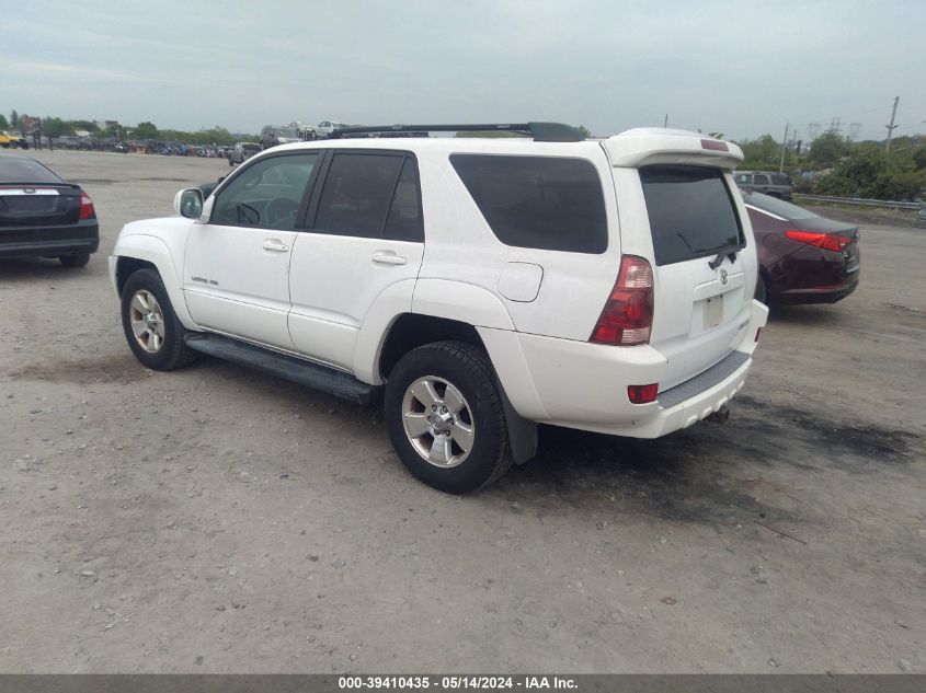 2005 Toyota 4Runner Limited V6 VIN: JTEBU17R258041175 Lot: 39410435