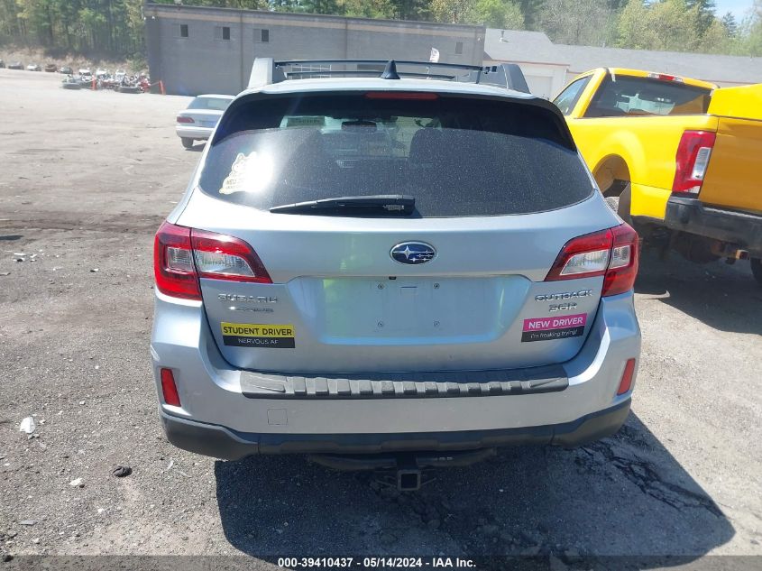 2016 SUBARU OUTBACK 3.6R LIMITED - 4S4BSENC8G3324496