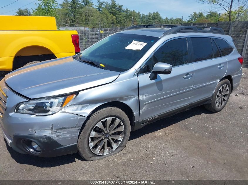 2016 Subaru Outback 3.6R Limited VIN: 4S4BSENC8G3324496 Lot: 39410437