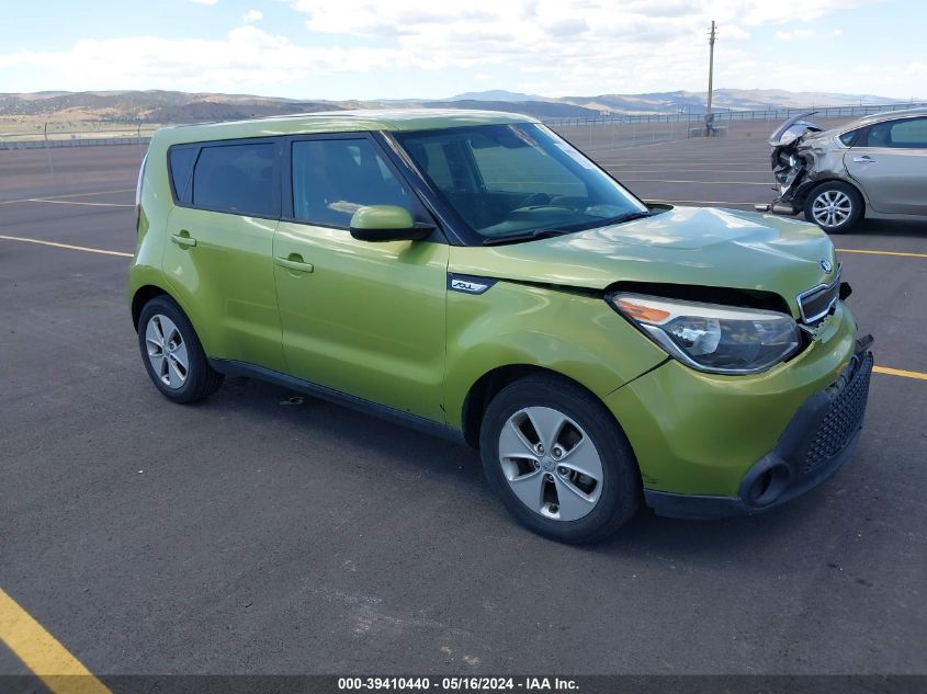 2015 Kia Soul VIN: KNDJN2A20F7792491 Lot: 39410440