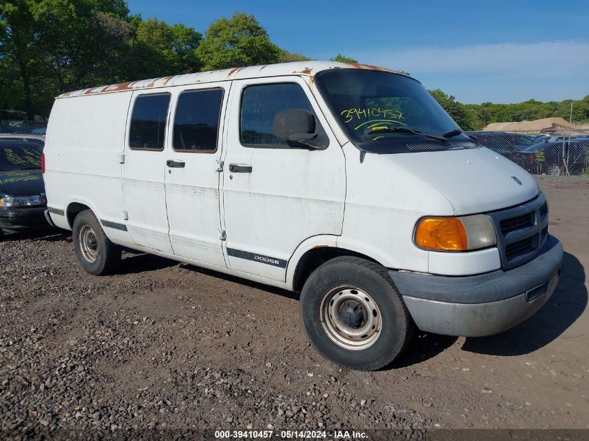 2002 Dodge Ram Van 1500 Conversion VIN: 2B7HB11Y72K123416 Lot: 39410457