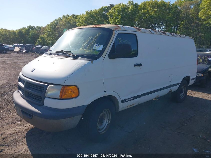 2002 Dodge Ram Van 1500 Conversion VIN: 2B7HB11Y72K123416 Lot: 39410457