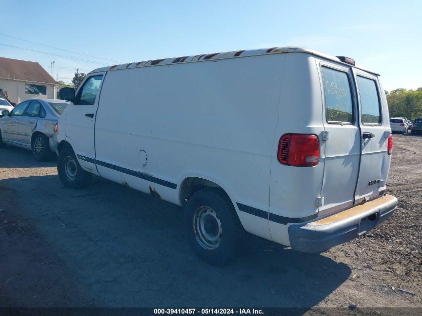 2002 Dodge Ram Van 1500 Conversion VIN: 2B7HB11Y72K123416 Lot: 39410457