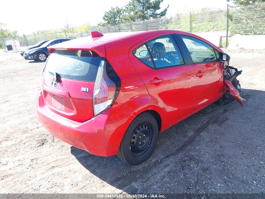 2015 Toyota Prius C Two VIN: JTDKDTB35F1586221 Lot: 39410485