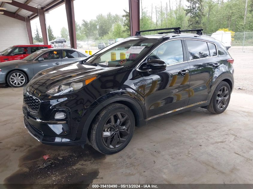 2020 Kia Sportage S VIN: KNDP63AC6L7651653 Lot: 39410490