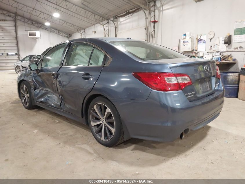 2015 Subaru Legacy 2.5I Limited VIN: 4S3BNAJ69F3059171 Lot: 39410498