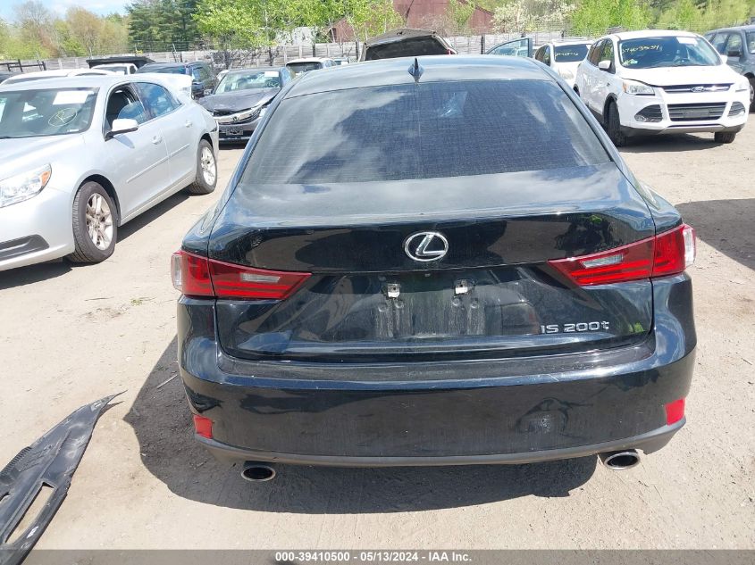 2016 LEXUS IS 200T - JTHBA1D20G5014466