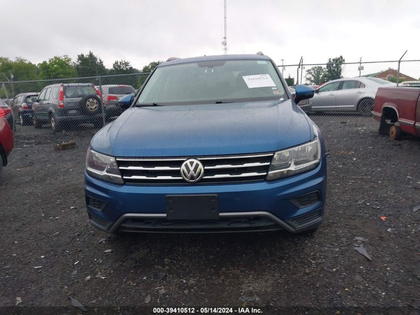 2018 Volkswagen Tiguan 2.0T Se/2.0T Sel VIN: 3VV2B7AX6JM166370 Lot: 39410512