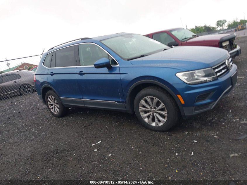 2018 Volkswagen Tiguan 2.0T Se/2.0T Sel VIN: 3VV2B7AX6JM166370 Lot: 39410512