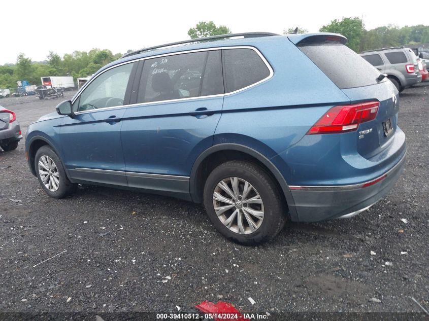 2018 Volkswagen Tiguan 2.0T Se/2.0T Sel VIN: 3VV2B7AX6JM166370 Lot: 39410512