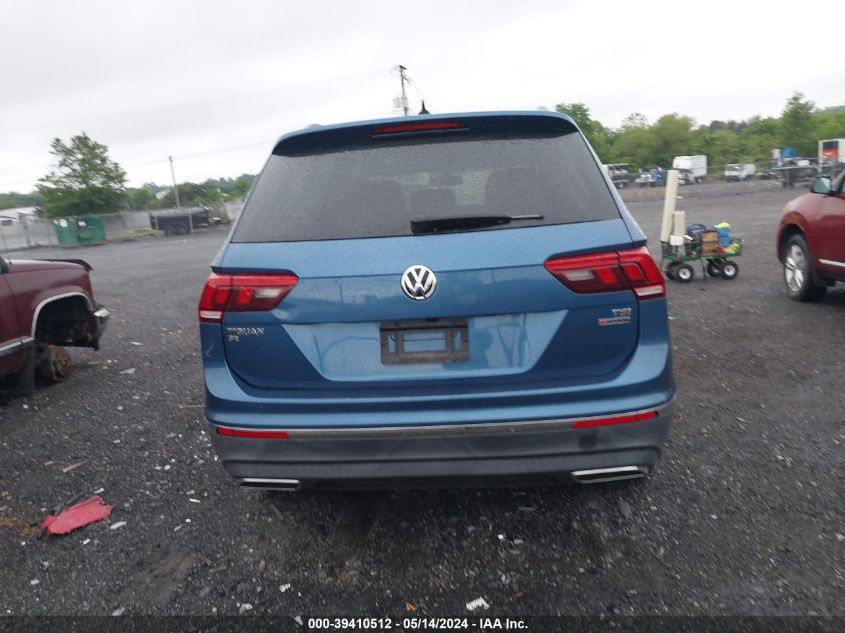 2018 Volkswagen Tiguan 2.0T Se/2.0T Sel VIN: 3VV2B7AX6JM166370 Lot: 39410512