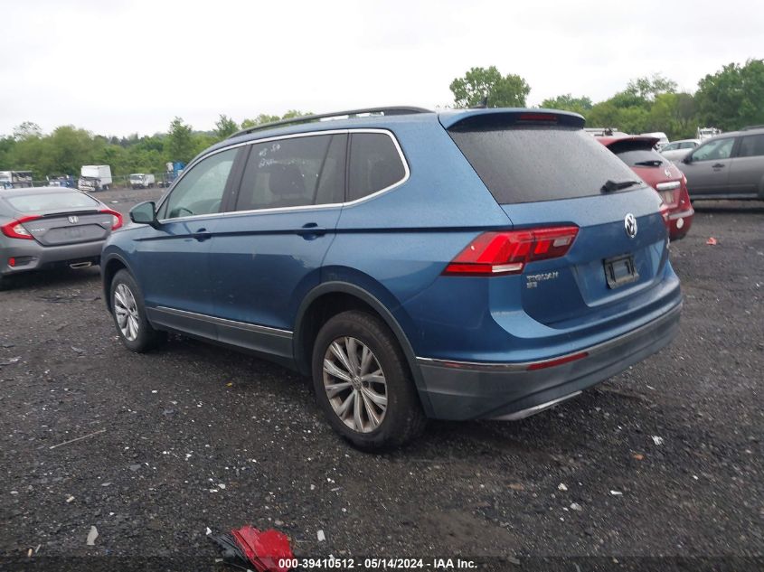 2018 Volkswagen Tiguan 2.0T Se/2.0T Sel VIN: 3VV2B7AX6JM166370 Lot: 39410512