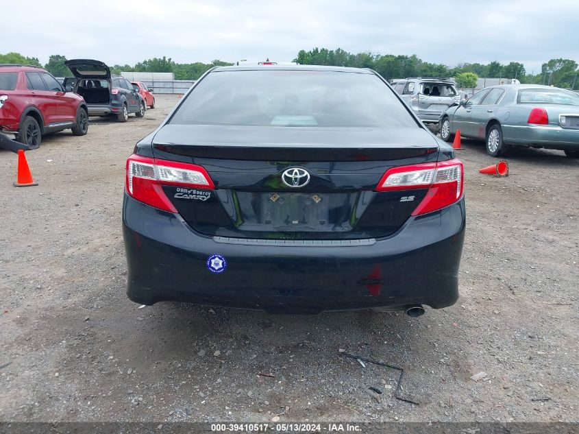 2013 Toyota Camry Se VIN: 4T1BF1FK7DU251470 Lot: 39410517