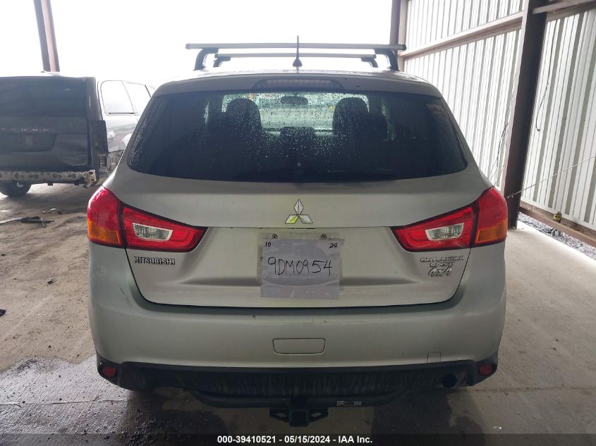 2014 Mitsubishi Outlander Sport Es VIN: 4A4AR3AU2EE006804 Lot: 39410521