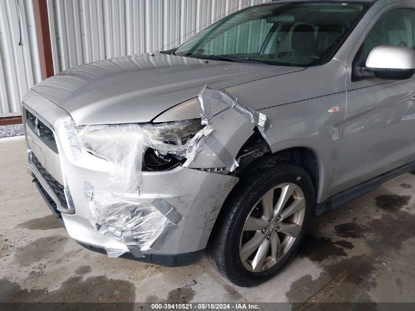 2014 Mitsubishi Outlander Sport Es VIN: 4A4AR3AU2EE006804 Lot: 39410521