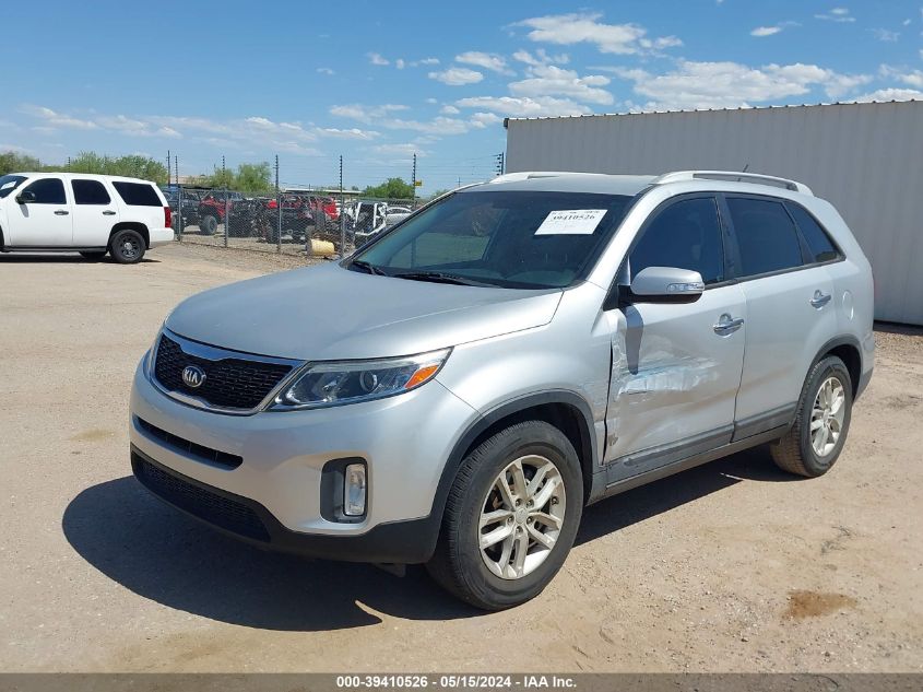 2015 KIA SORENTO LX - 5XYKT3A69FG601723