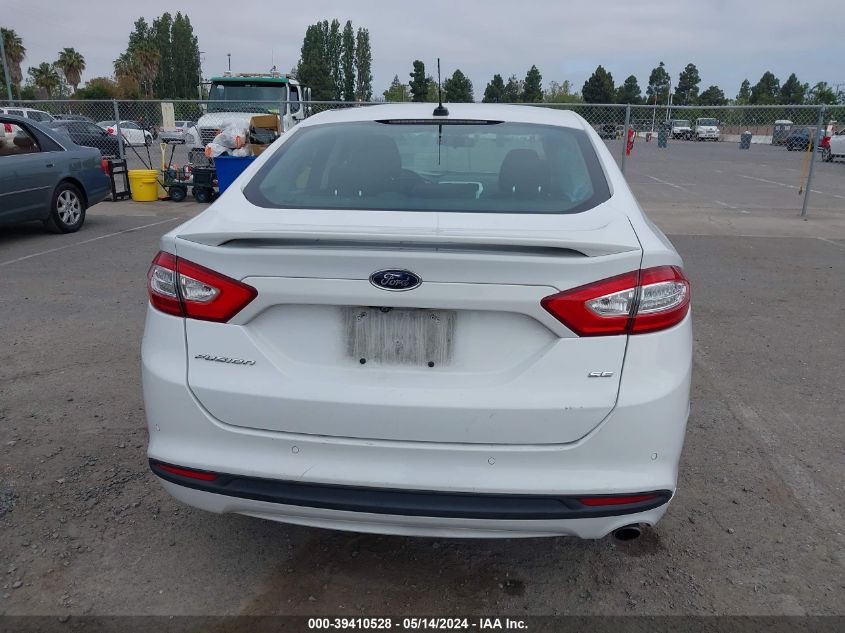 2013 Ford Fusion Se VIN: 3FA6P0H76DR362000 Lot: 39410528