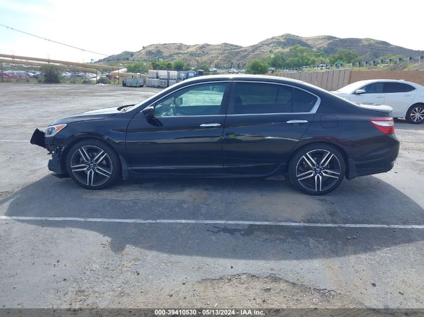 2016 Honda Accord Sport VIN: 1HGCR2F51GA070839 Lot: 39410530