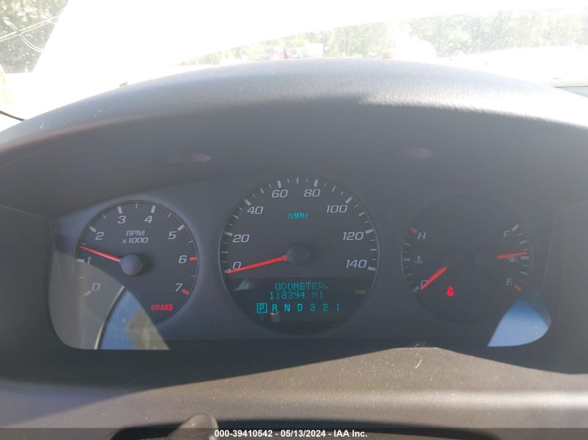 2009 Chevrolet Impala Ls VIN: 2G1WB57K891201423 Lot: 39410542