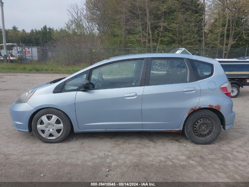 2009 Honda Fit VIN: JHMGE872X9S033982 Lot: 39410545