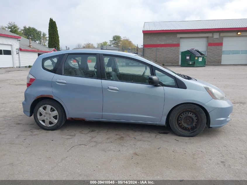 2009 Honda Fit VIN: JHMGE872X9S033982 Lot: 39410545