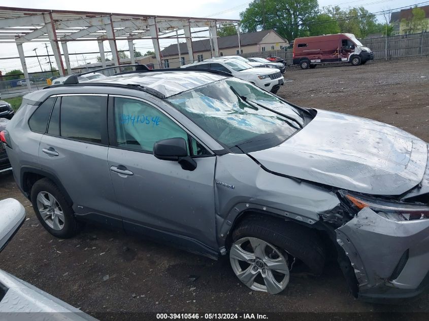 2021 Toyota Rav4 Le Hybrid VIN: 4T3LWRFV2MU020240 Lot: 39410546